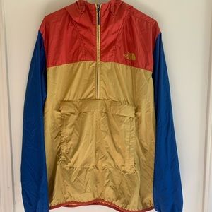 The North Face Men’s Anorak Olivenite Multi Yellow - XL